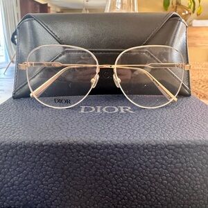 Dior Gold Women's Eyeglasses